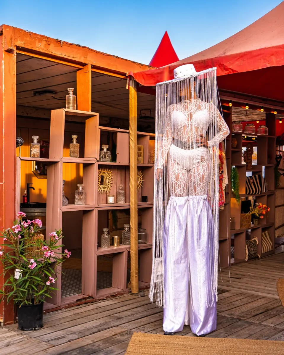 La boutique bohème de la plage